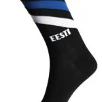 EESTIMAA musta värvi puuvillased sokid