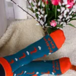 ELLI sinised kaelkirjakutega emadepäeva sokid