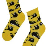 FURRY kollased kassisokid