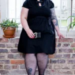 GODDESS plus size täpilised sukkpüksid