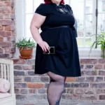 GODDESS plus size täpilised sukkpüksid