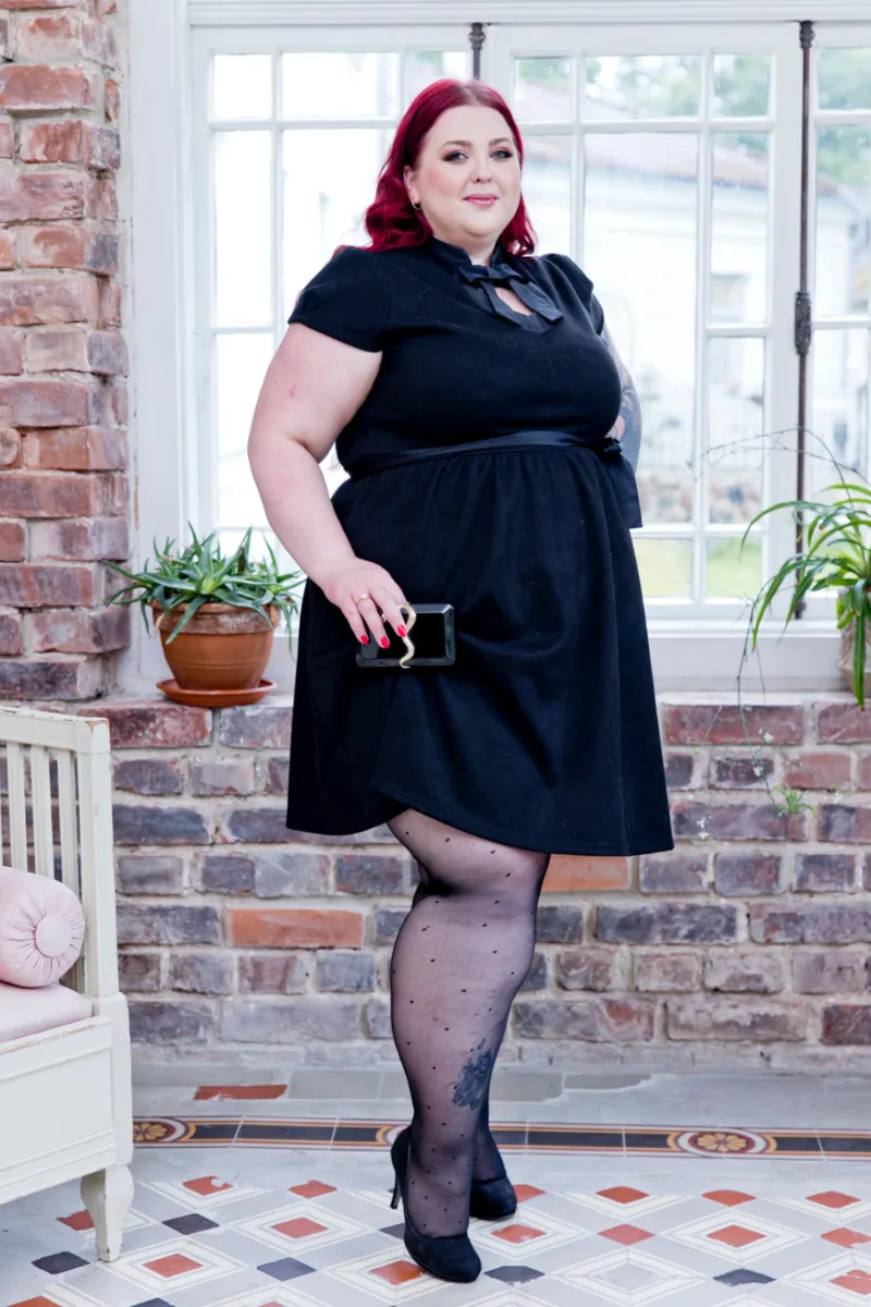 GODDESS plus size täpilised sukkpüksid