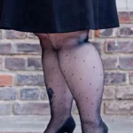 GODDESS plus size täpilised sukkpüksid
