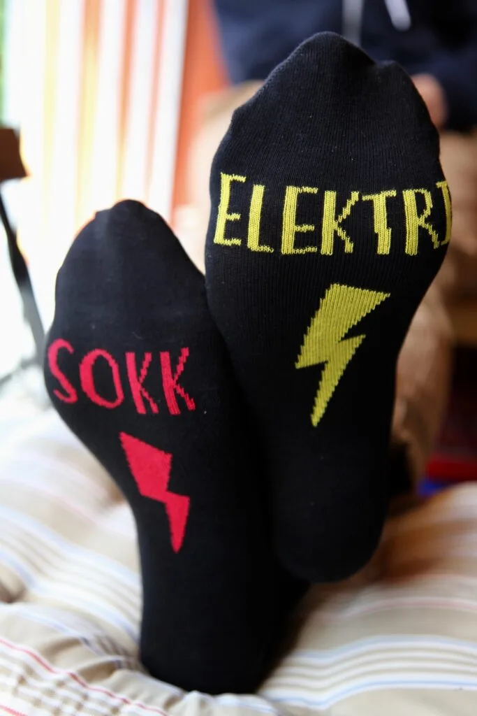 ELEKTRISOKK puuvillased sokid