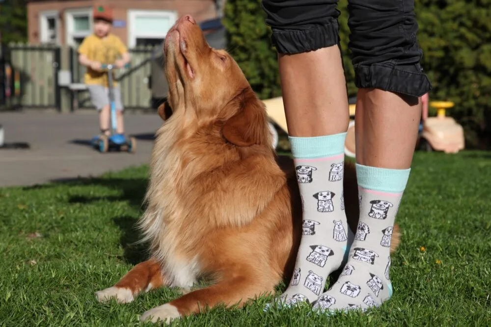 WOOF PERSON puuvillased sokid naistele