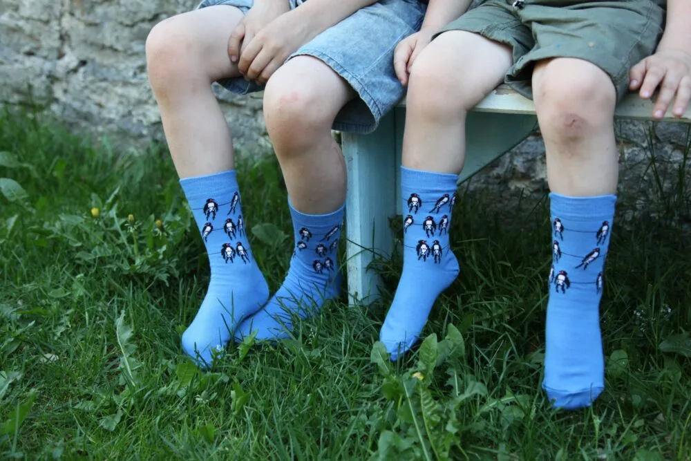 #ESTONIA pääsukestega sokid lastele