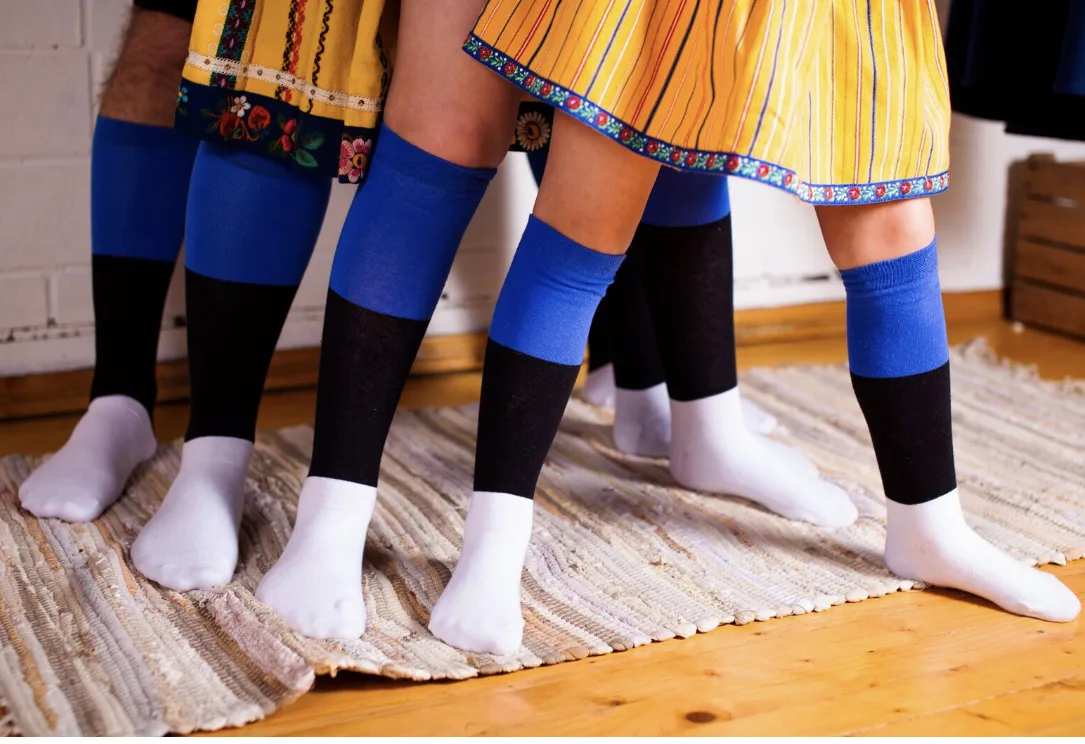 EESTI lipuvärvides puuvillased põlvikud naistele