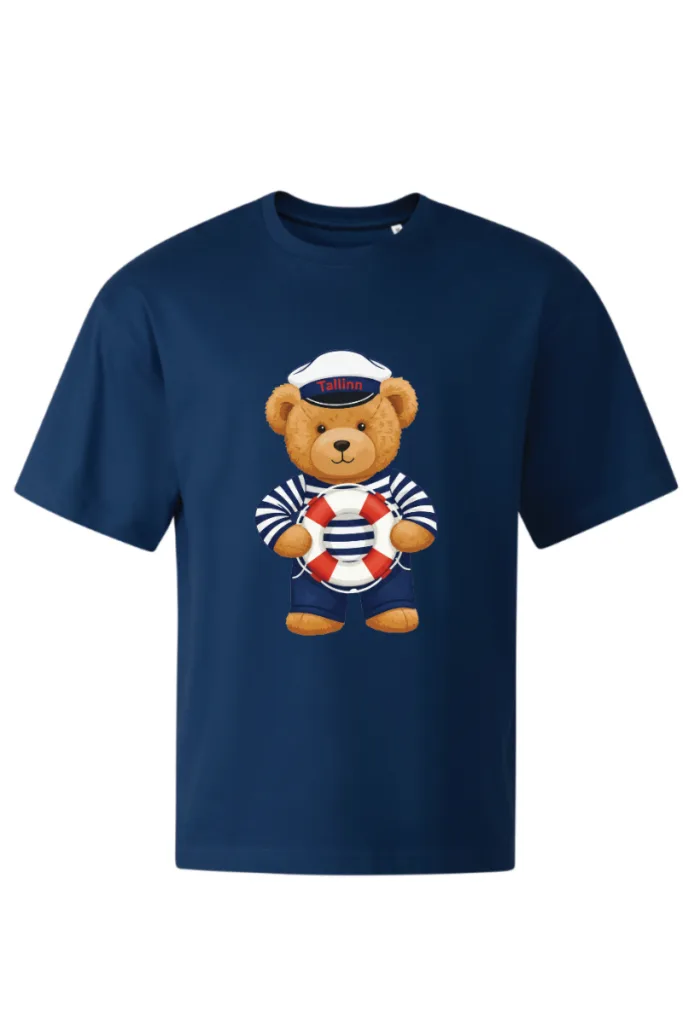 KAPTEN KARU tumesinine t-särk