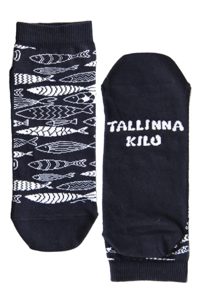 TALLINNA KILU lühikesed puuvillased sokid