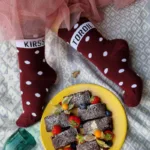 KIRSS TORDIL kirsipunased puuvillased sokid