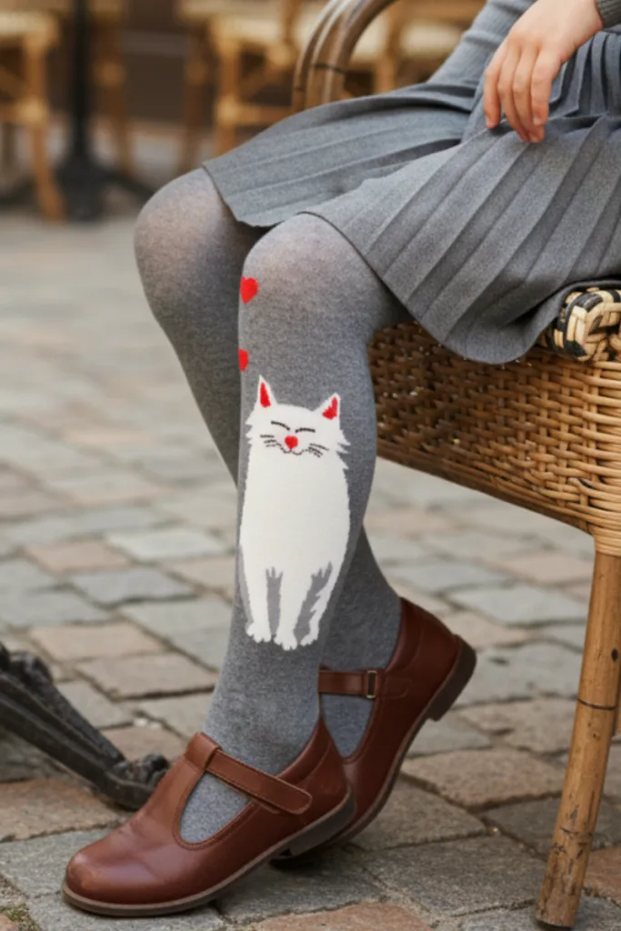 KITTY hallid kassiga sukkpüksid lastele