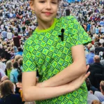 2023.a Noorte LAULU- JA TANTSUPEO roheline t-särk lastele
