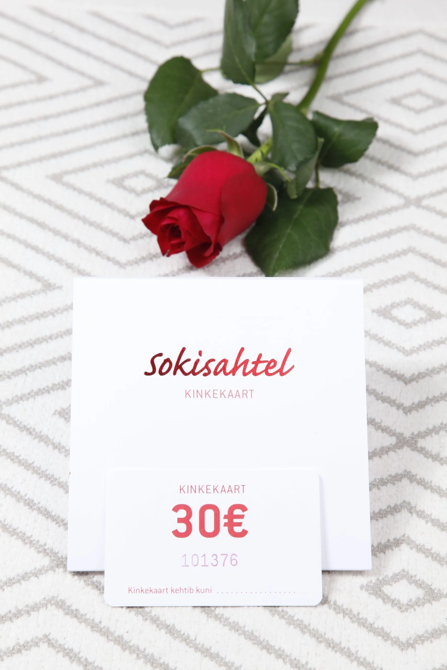 Sokisahtli KINKEKAART 30€