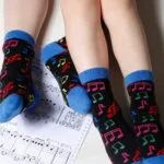 MUSIC kirjud sokid lastele