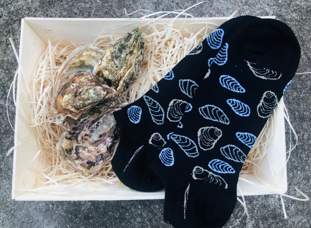 OYSTER musta värvi madalad sokid naistele