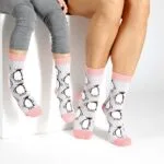 PINGU puuvillased pingviini mustriga sokid lastele