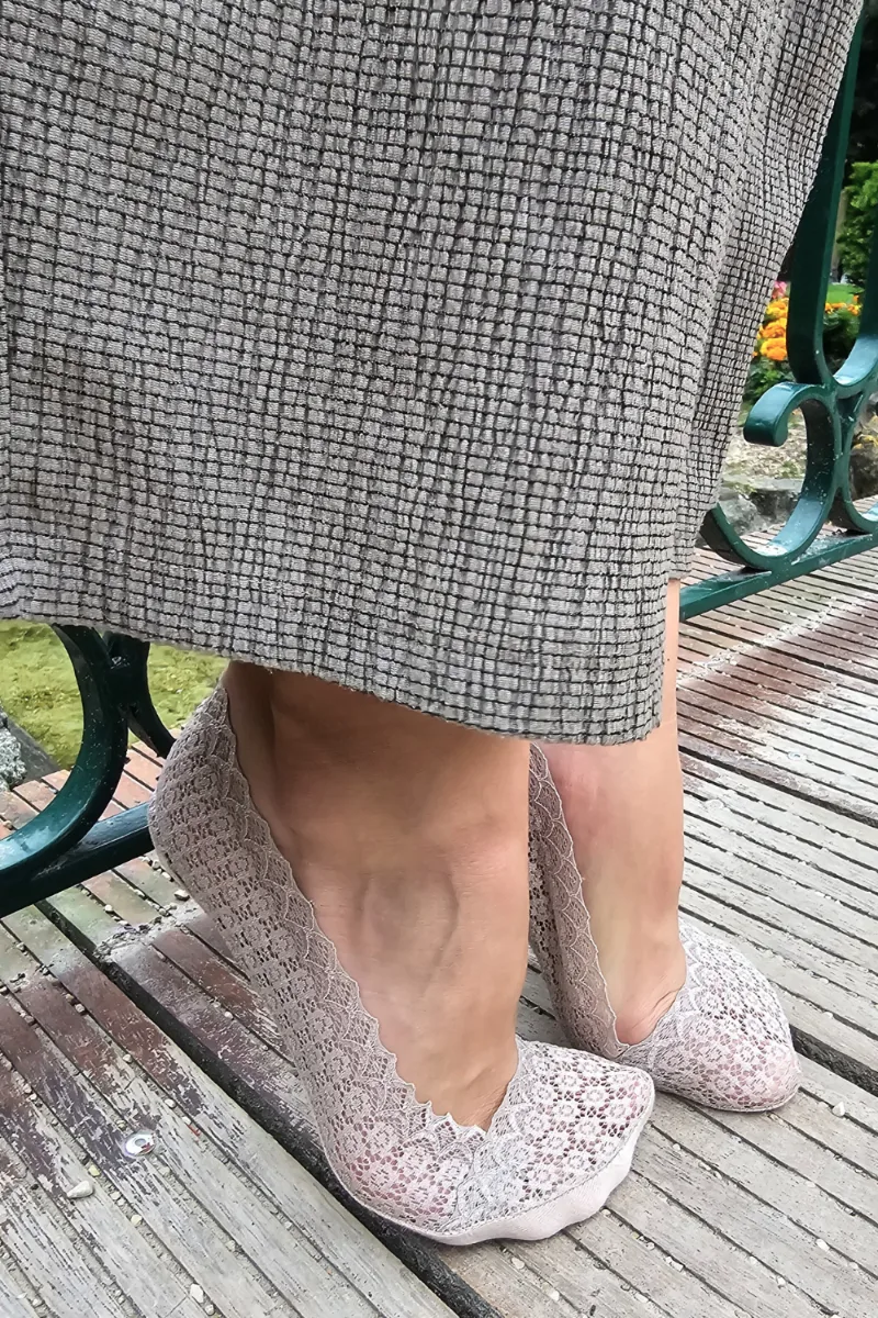 PINKO helehallid pitsilised stepsid