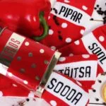 TÄITSA SOODA punased puuvillased sokid