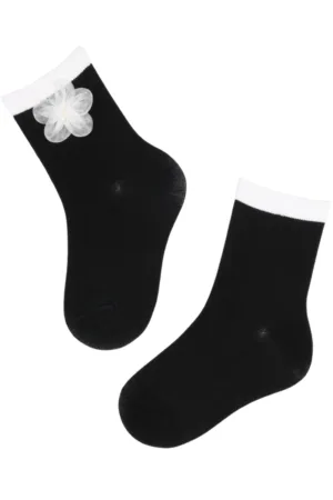 RIHANDRA musta värvi sokid lastele
