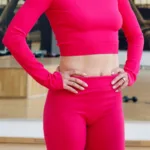 SARA roosa lühike trennipluus