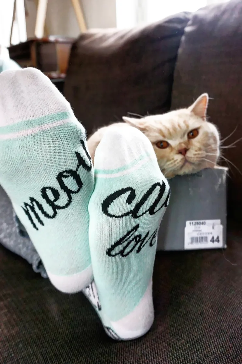 CAT LOVER mündirohelised sokid naistele