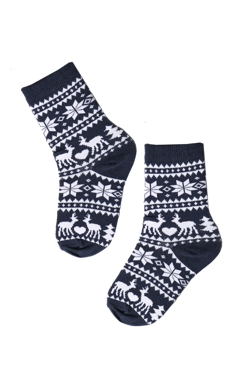 NORTH POLE sinised puuvillased sokid lastele