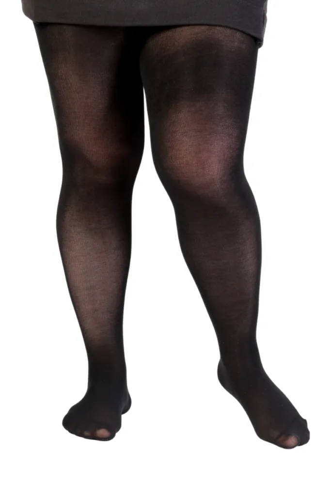 BARBARA plus size mustad viskoosist sukkpüksid naistele