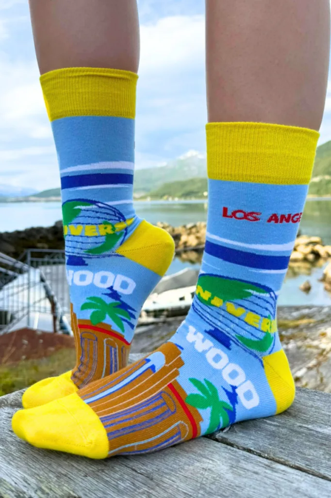 CITY SOCKS LOS ANGELES puuvillased sinised sokid
