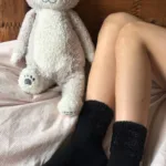 MARIBEL musta värvi soojad sokid