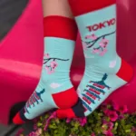 CITY SOCKS TOKYO puuvillased sinised sokid