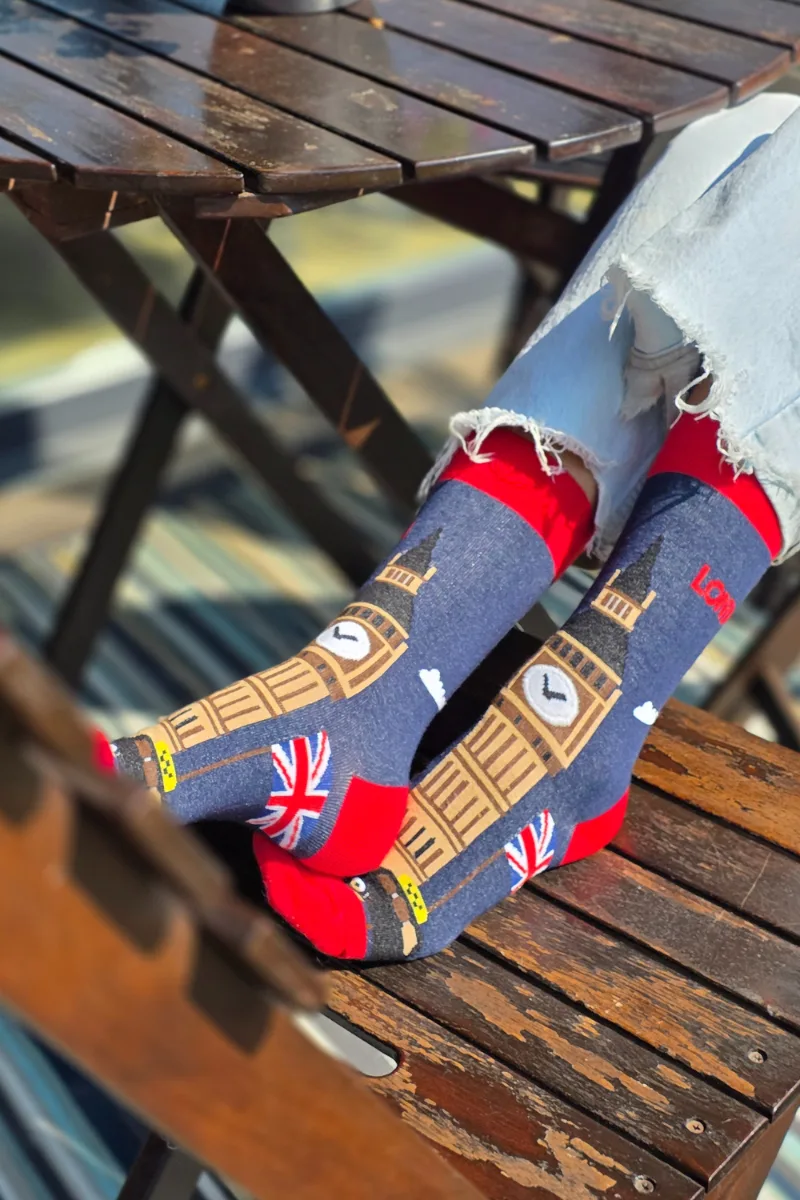 CITY SOCKS LONDON puuvillased sokid