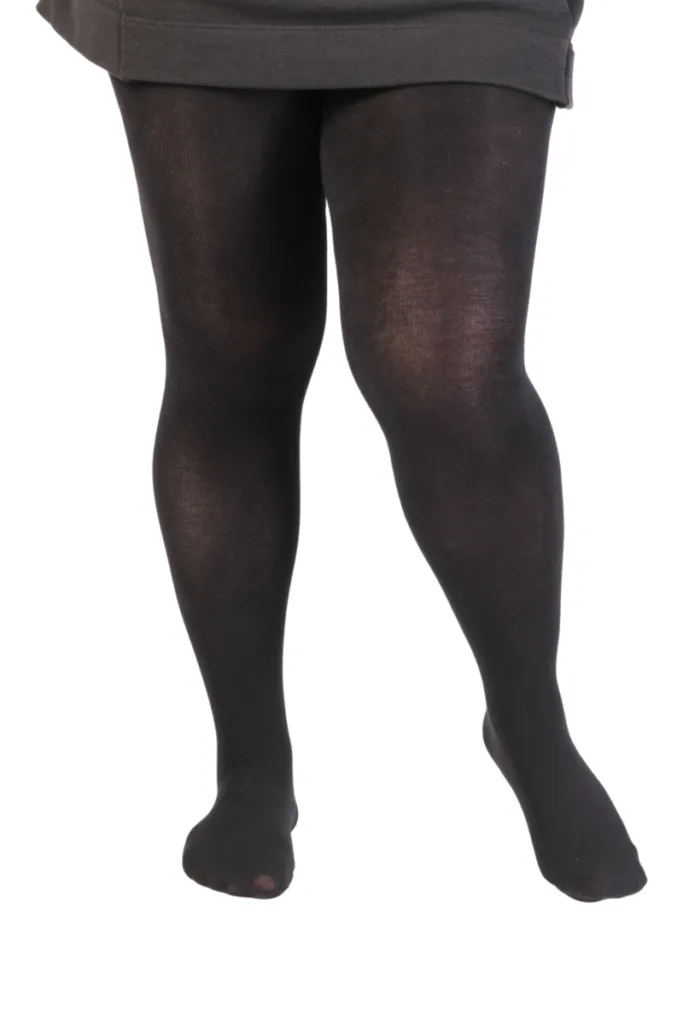NONA plus size mustad puuvillased sukkpüksid naistele
