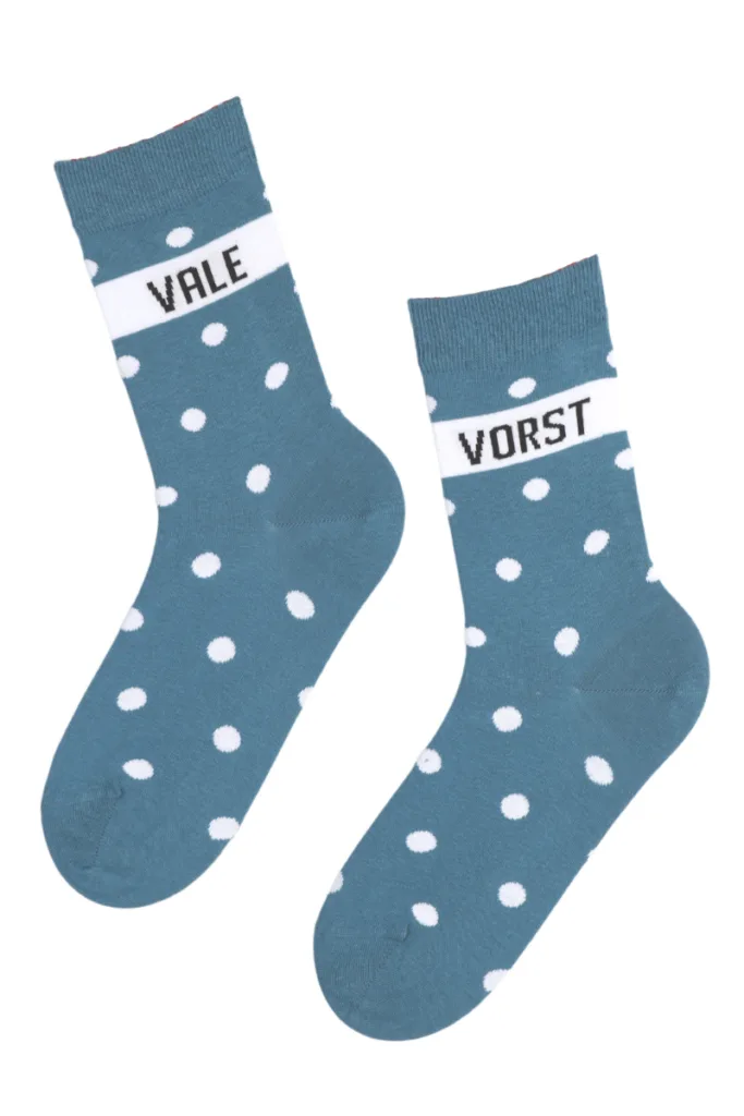 VALEVORST sinised puuvillased sokid