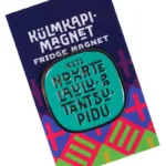2023.a Noorte Laulu- ja tantsupeo roheline külmkapimagnet
