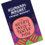 2023.a Noorte Laulu- ja tantsupeo roosa külmkapimagnet