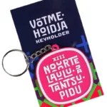 2023.a Noorte Laulu- ja tantsupeo roosa võtmehoidja