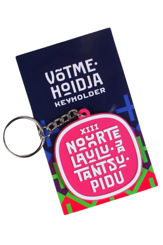 2023.a Noorte Laulu- ja tantsupeo roosa võtmehoidja