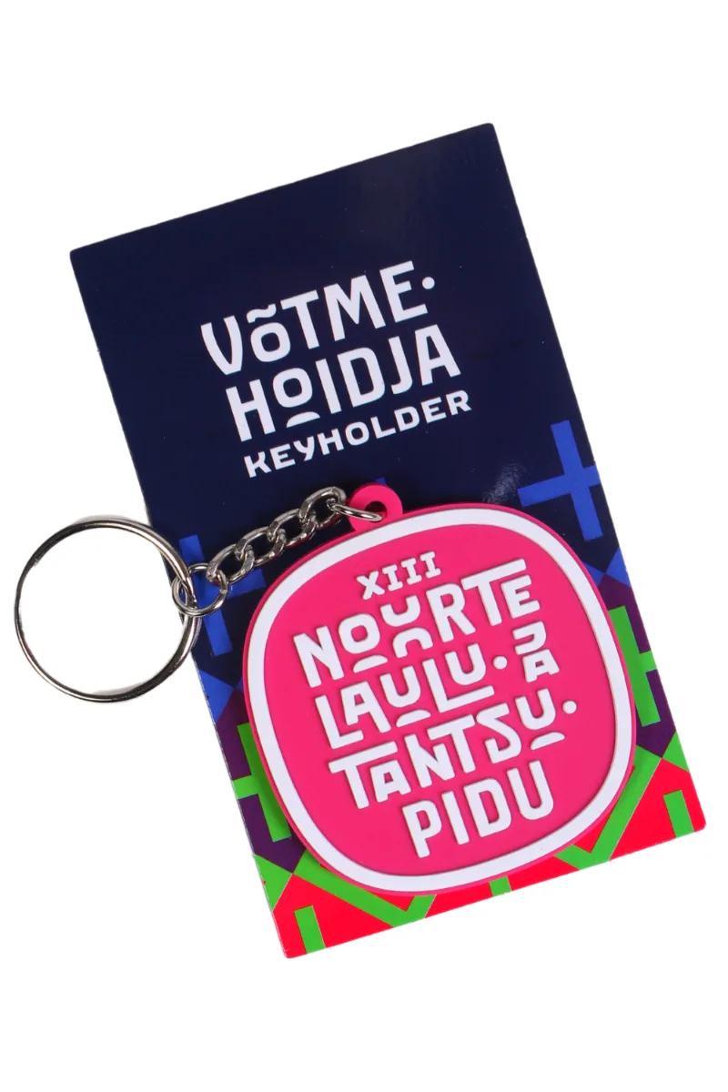 2023.a Noorte Laulu- ja tantsupeo roosa võtmehoidja