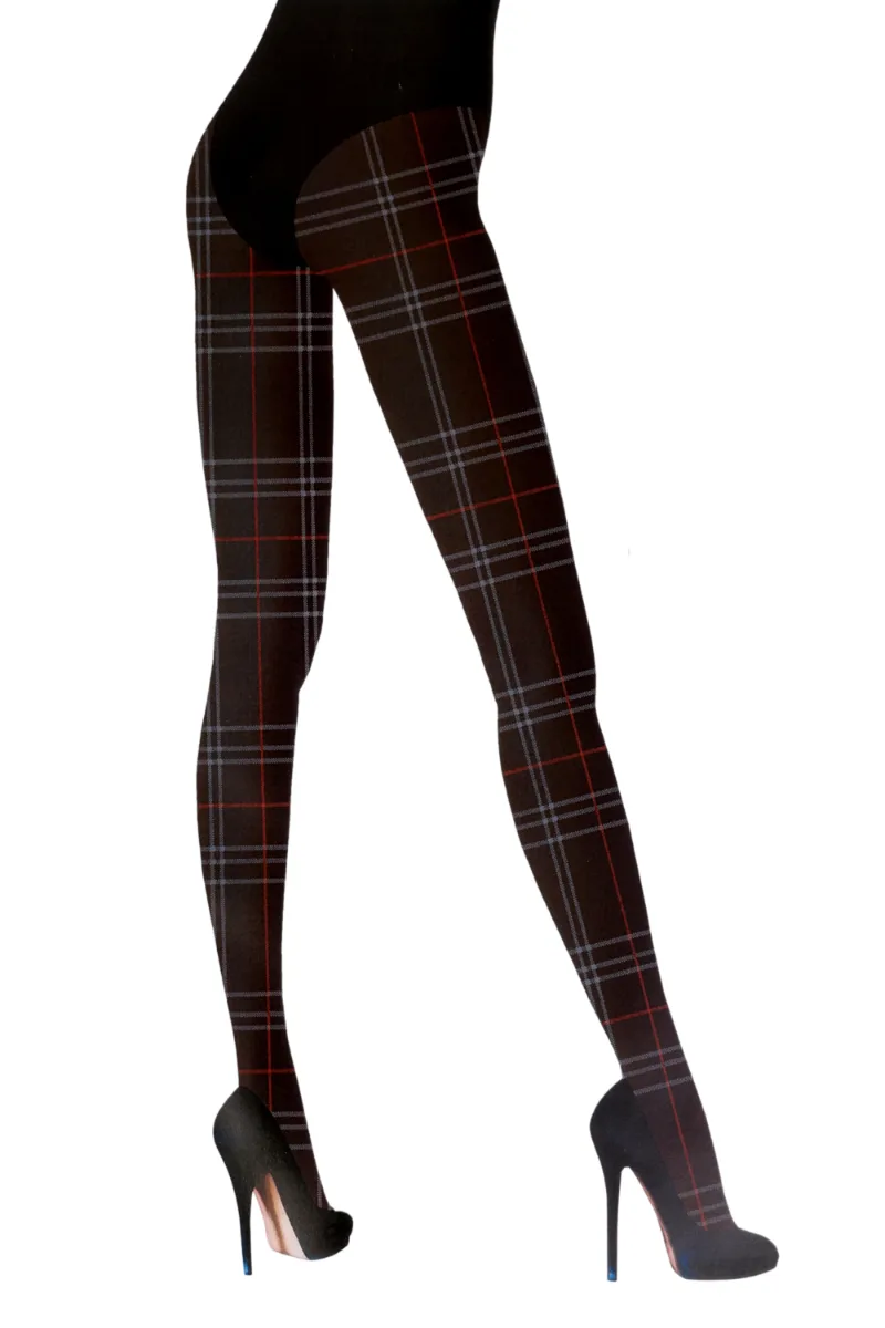 TARTAN ruudumustriga sukkpüksid naistele