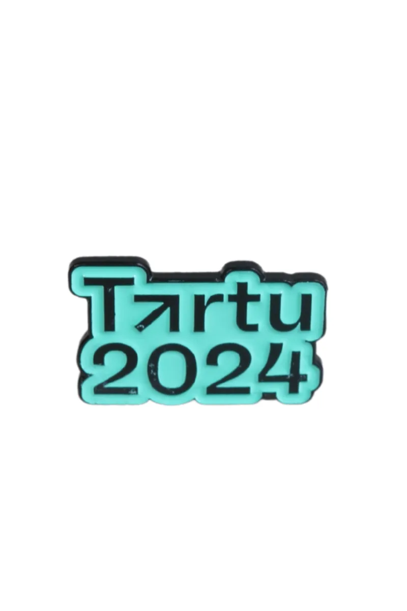 TARTU 2024 sinine rinnamärk