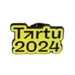 TARTU 2024 kollane rinnamärk