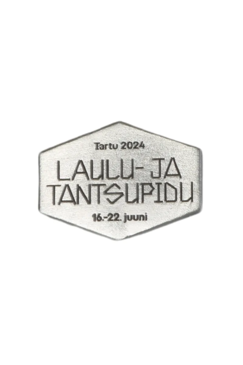 TARTU 2024 laulu- ja tantsupidu rinnamärk