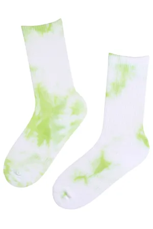 TIEDYE rohelised puuvillased jooksusokid