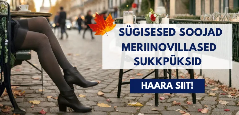 S&uuml;gisesed soojad meriinovillased sukkp&uuml;ksid