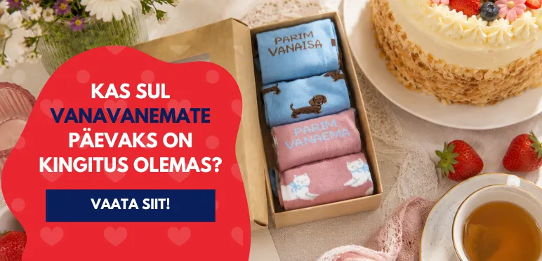 Kas sul vanavanemate p&auml;evaks on kingitus olemas?