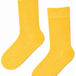 Мужские носки TAUNO желтого цвета YELLOW
