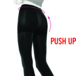 MICRO PUSH UP 50DEN mustad sukkpüksid