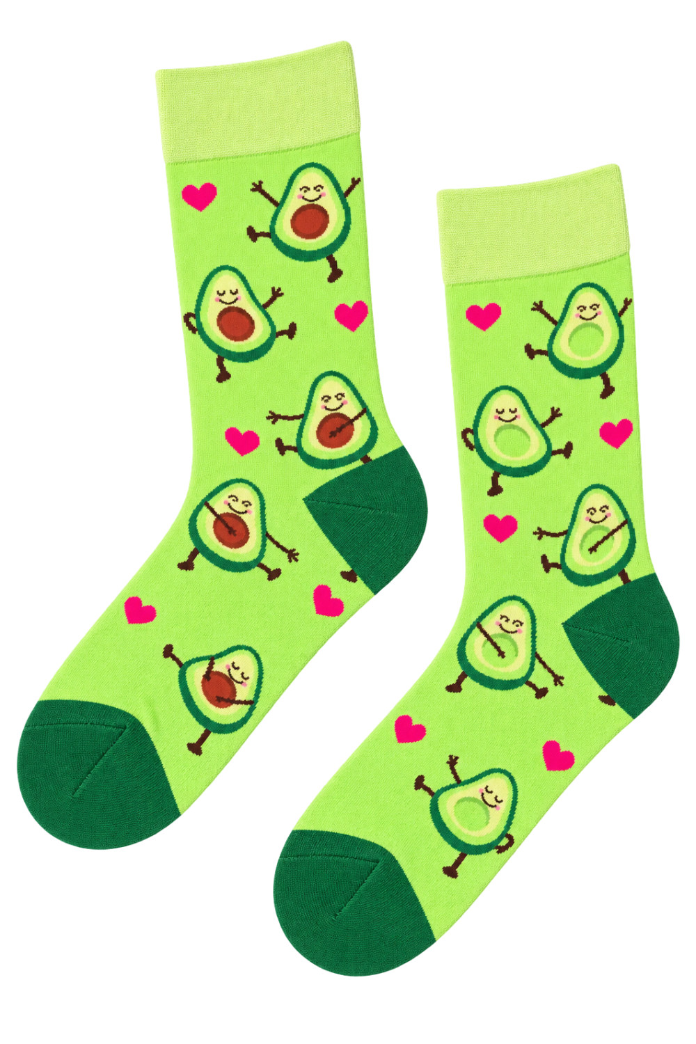 avokaadodega puuvillased sokid