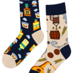 KALLE cotton whisky-lover’s socks
