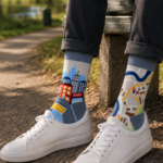 STORE city-themed cotton socks